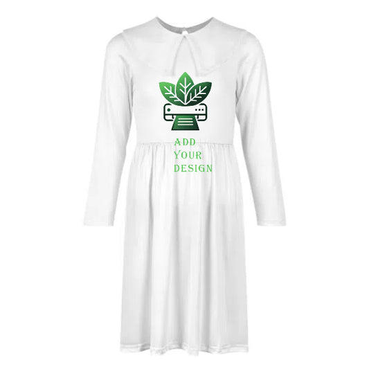 All-Over Print Children's Long Sleeved Dress