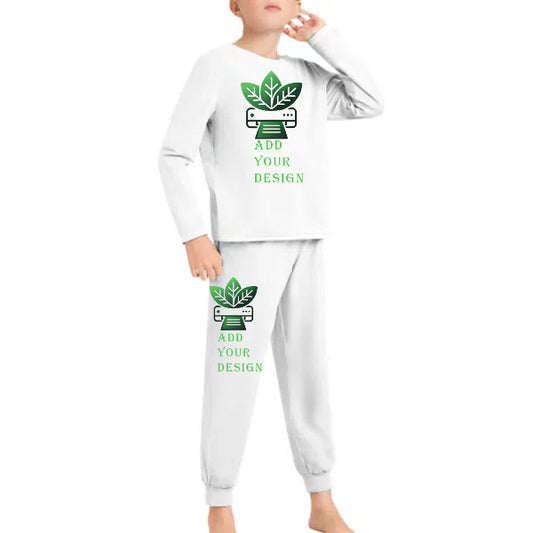 All-Over Print Children's Pajama Suit