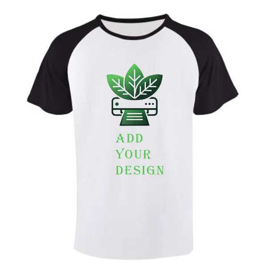 Custom Men's Cotton Raglan T-Shirt - main view
