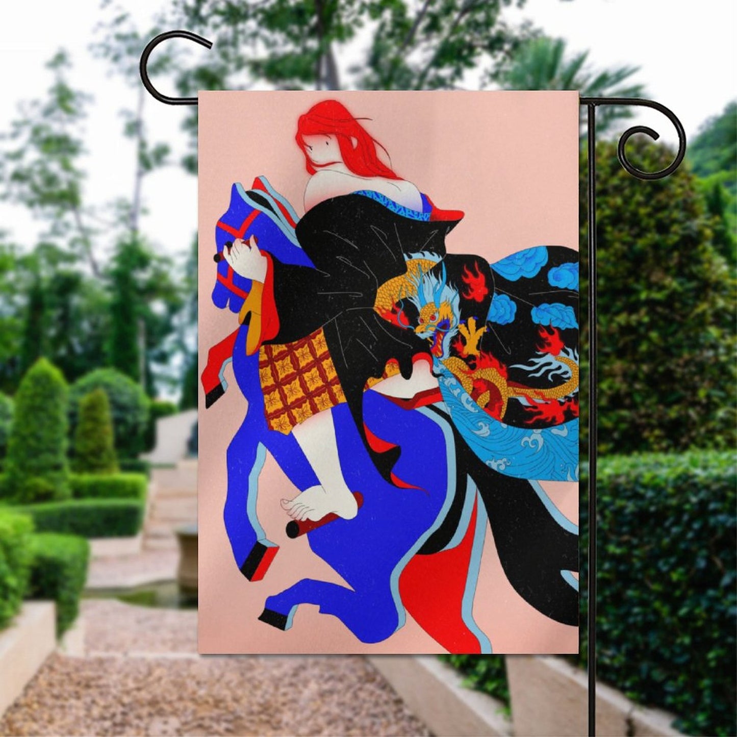 Garden Flag Polyester 31x46cm