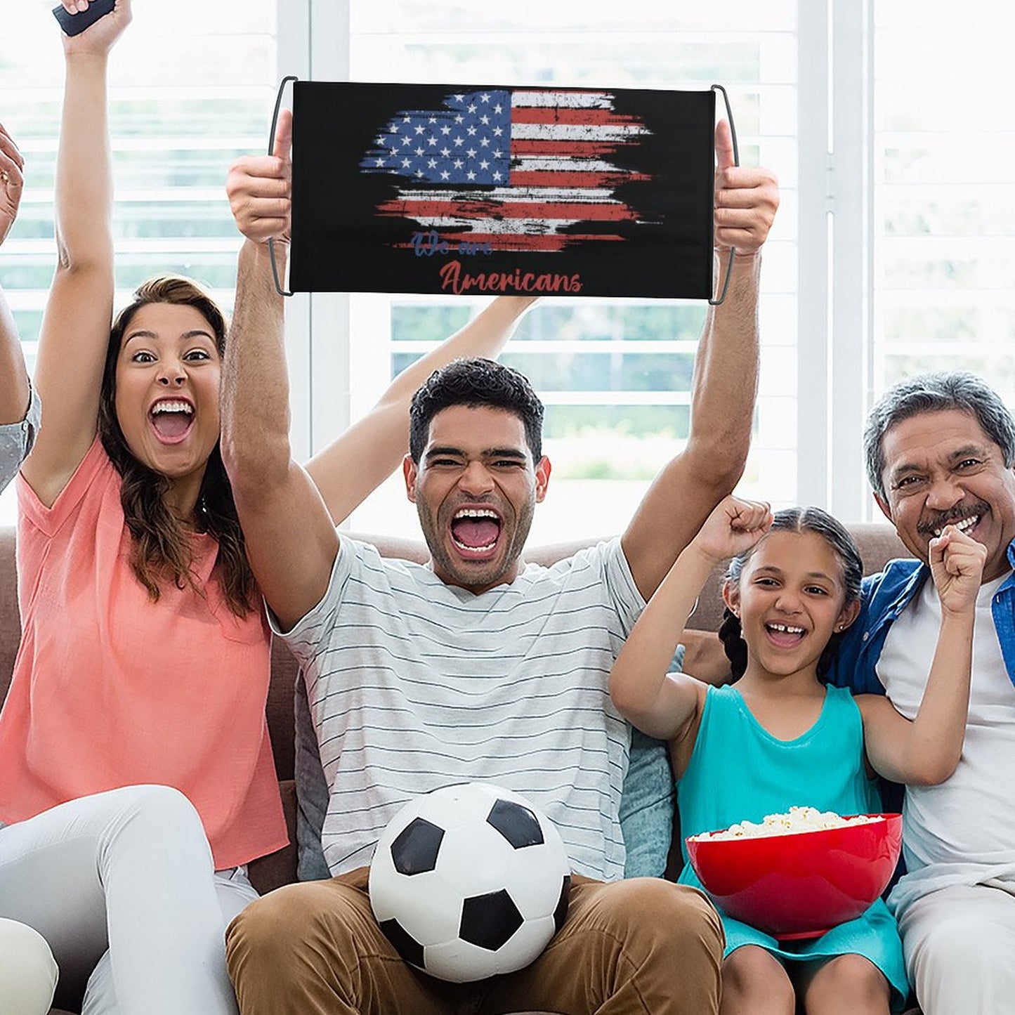 Hand-waving Flag 25*50cm