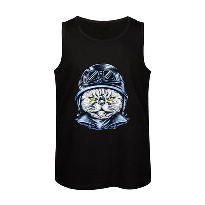 100% Cotton Tank Top （printed on the front）