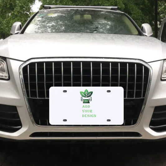Aluminum Car License Plate 15x30