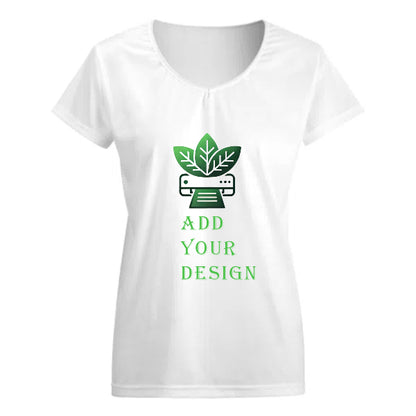 All-Over Print Women's V-neck Short Sleeve T-shirt