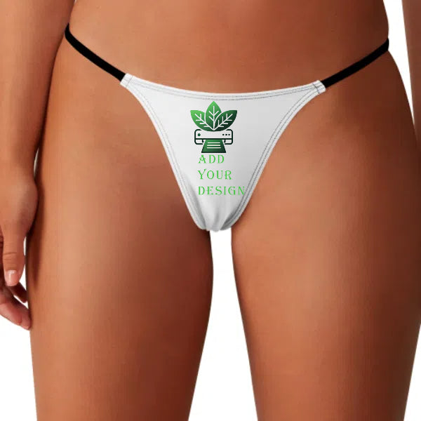 All-Over Print Thong