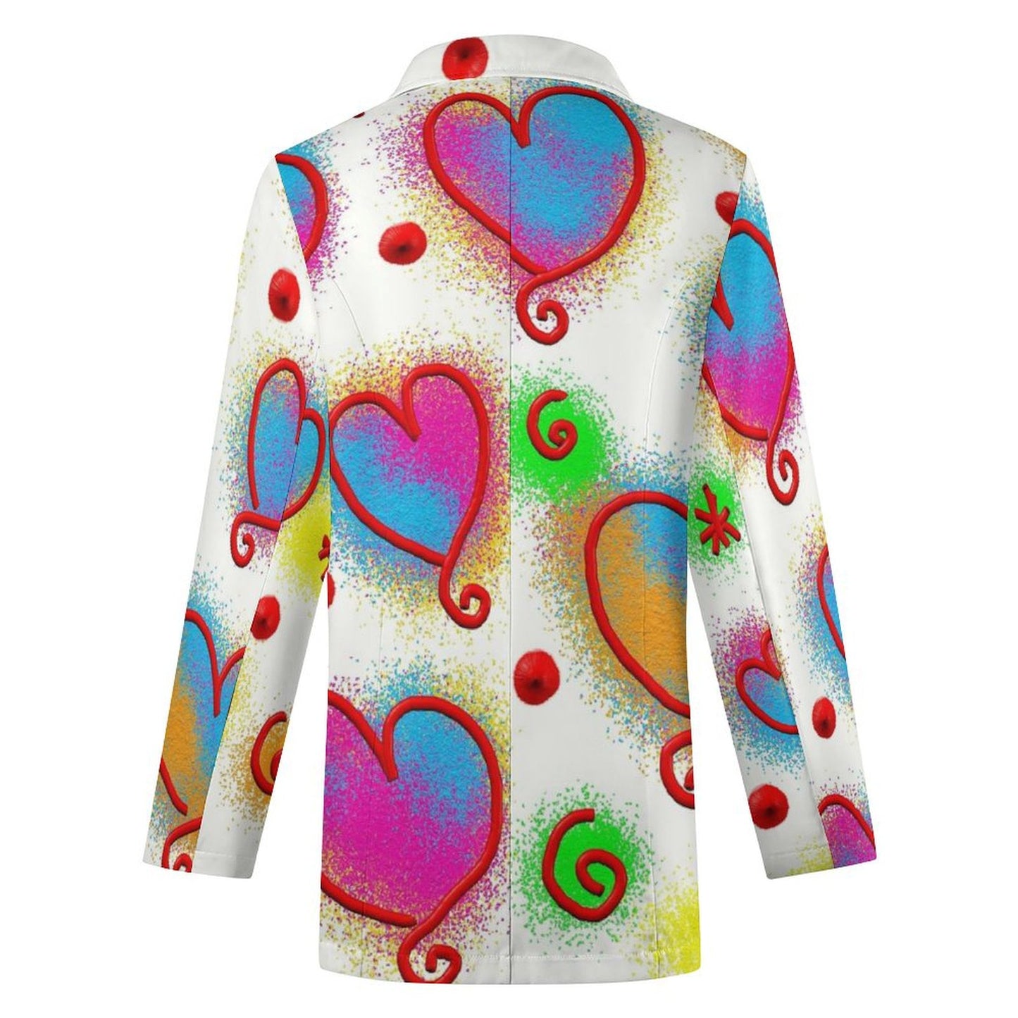 All-Over Print Women's Casual Suit