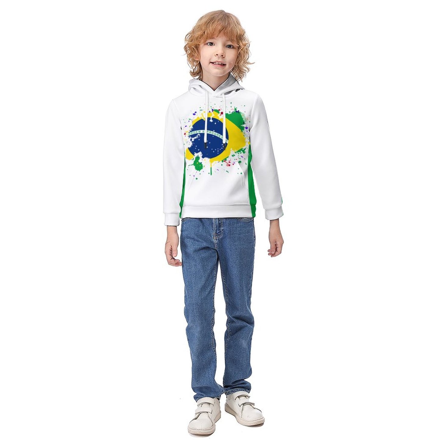 All-Over Print Children's Fleece Hoodie