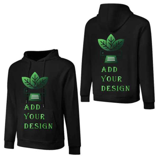 100% Cotton Multicolor Hoodie (front and back + 2 sleeve printed)