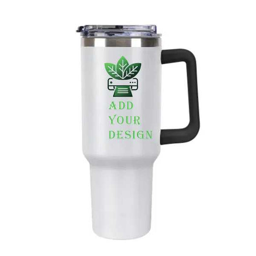 Custom 40oz Tumbler with Straw & Lid - main view