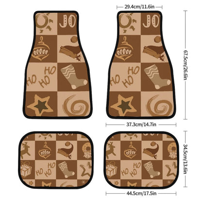 Four Piece Car Mat Set