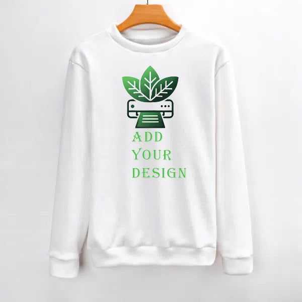 All-over Print Round Neck Sweater