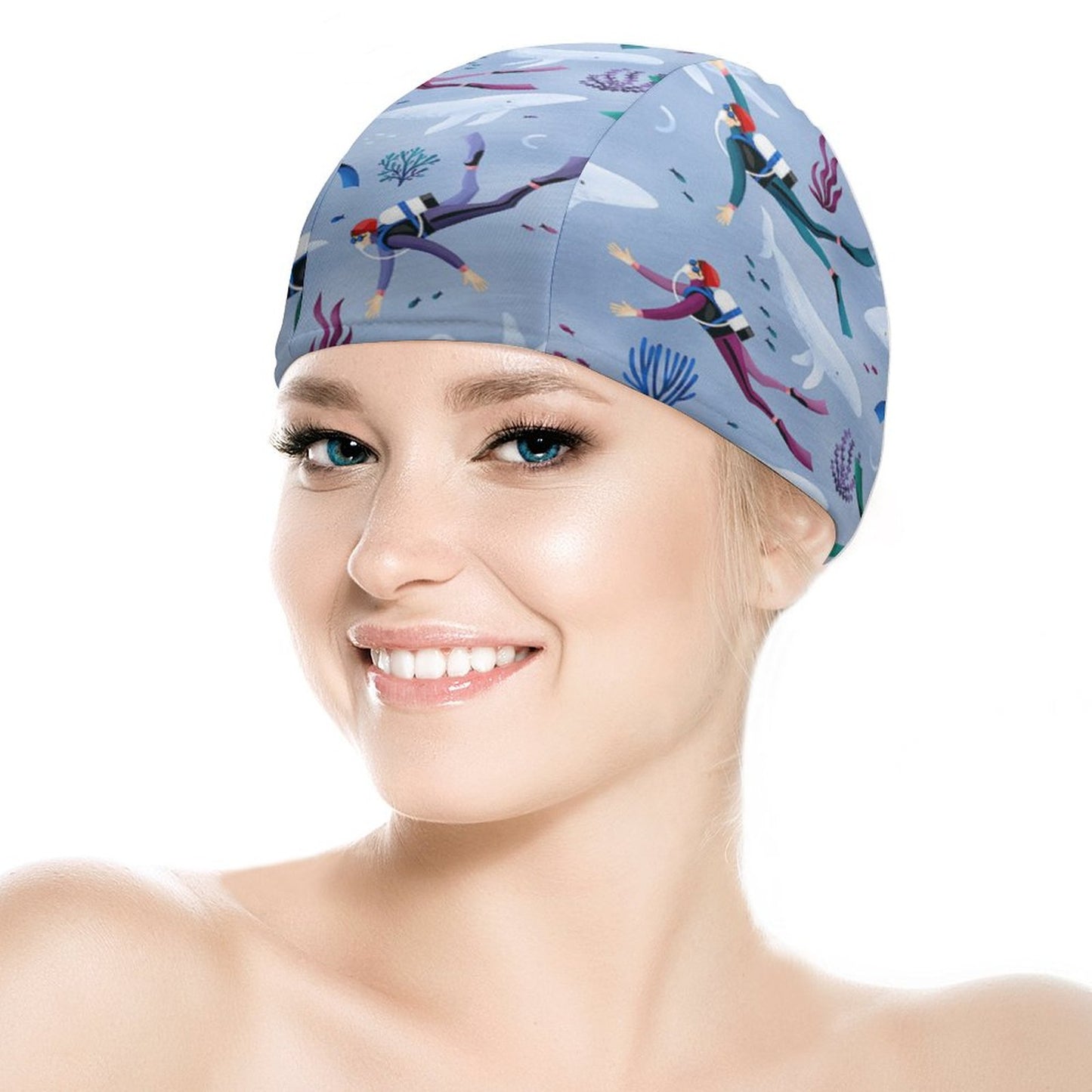 All-Over Print Swimming Cap