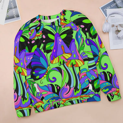 All-Over Print Women's Boutique Round Neck Sweatshirt