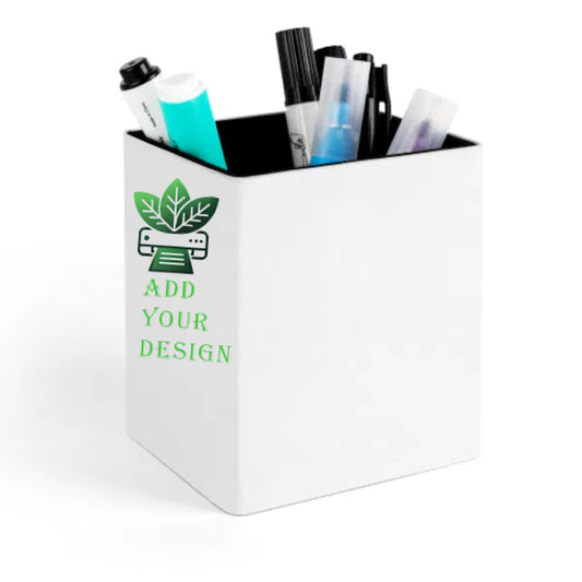 All-Over Print Square Pen Holder