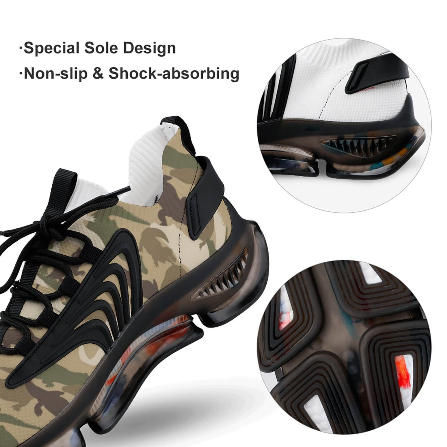 Elastic Running Shoes