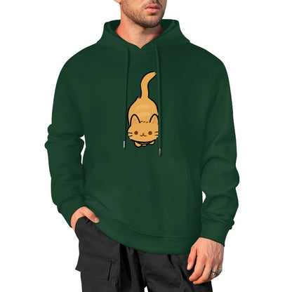 100% Cotton Multicolor Hooded Hoodie (printed front)