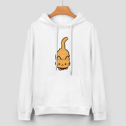 100% Cotton Multicolor Hooded Hoodie (printed front)