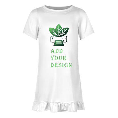 All-Over Print Children's Short Sleeved Dress