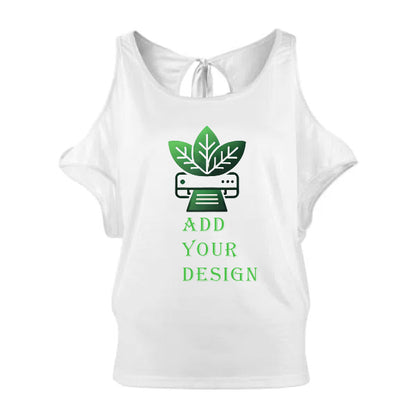 All-Over Print Women's Off Shoulder T-shirt
