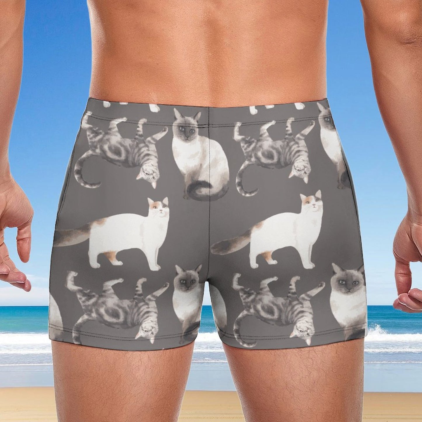 All-Over Print Men's Swimming Trunks