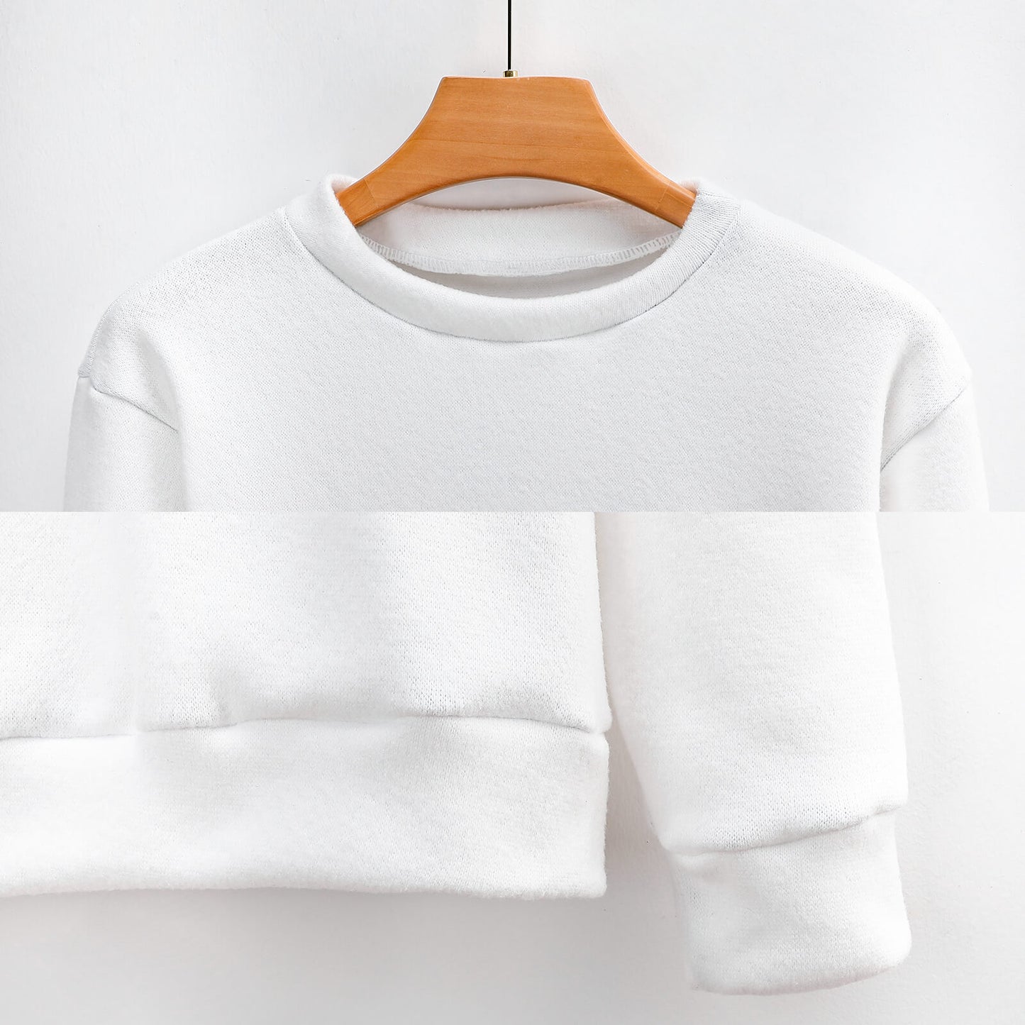 All-over Print Round Neck Sweater