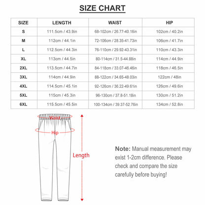 All-Over Print Men's soft pajama pants