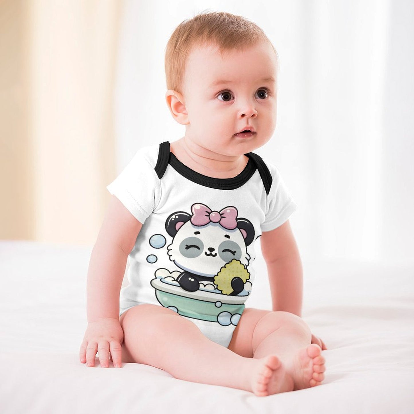 All-Over Print Baby Crawling Clothes