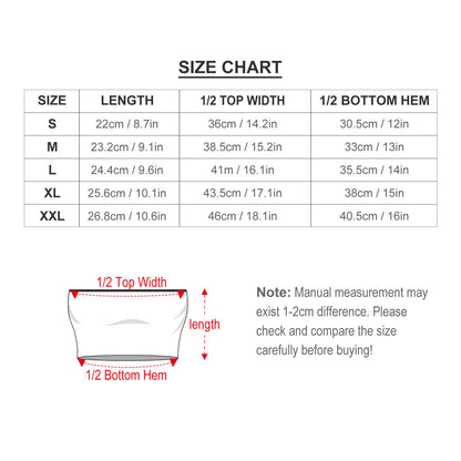 All-Over Print Women's Bustier Blouse