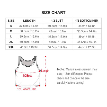 All-Over Print Women's Crop Top