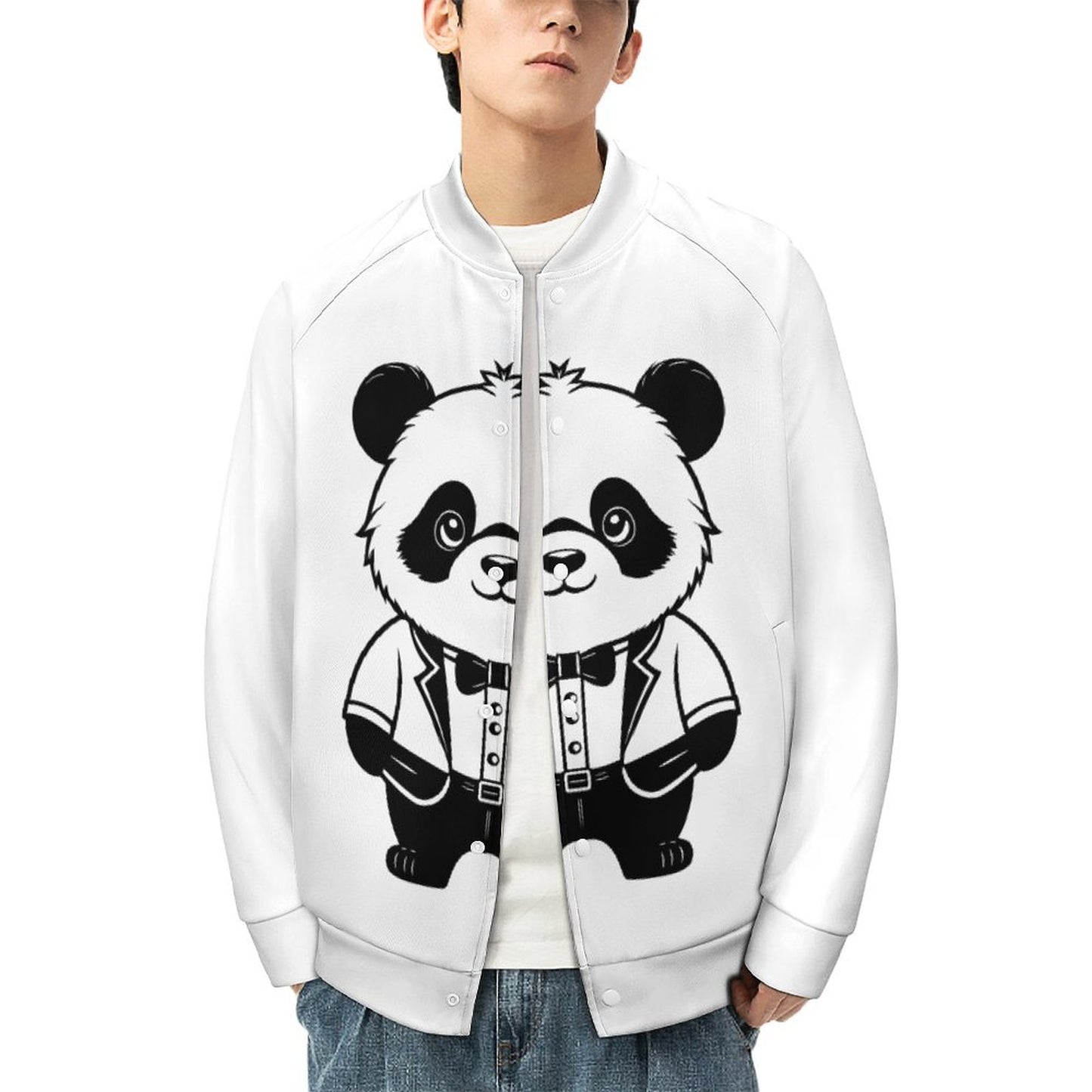 All-Over Print Baseball Jacket