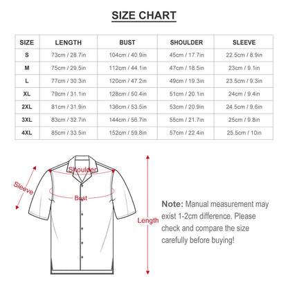 All-Over Print Cuban Collar Shirt