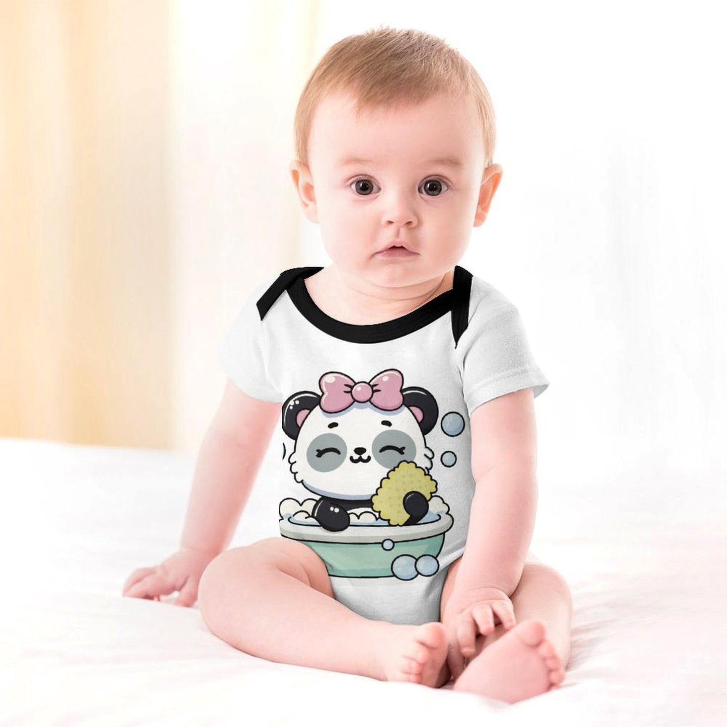 All-Over Print Baby Crawling Clothes