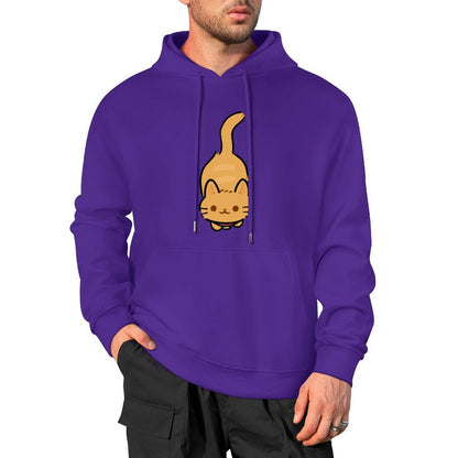100% Cotton Multicolor Hooded Hoodie (printed front)