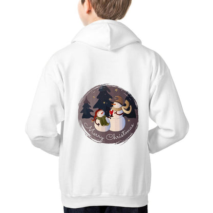 100% Cotton Teen Hoodie (with pockets/back print)