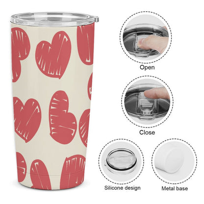 20oz All-Over Print Tumbler Car Cup