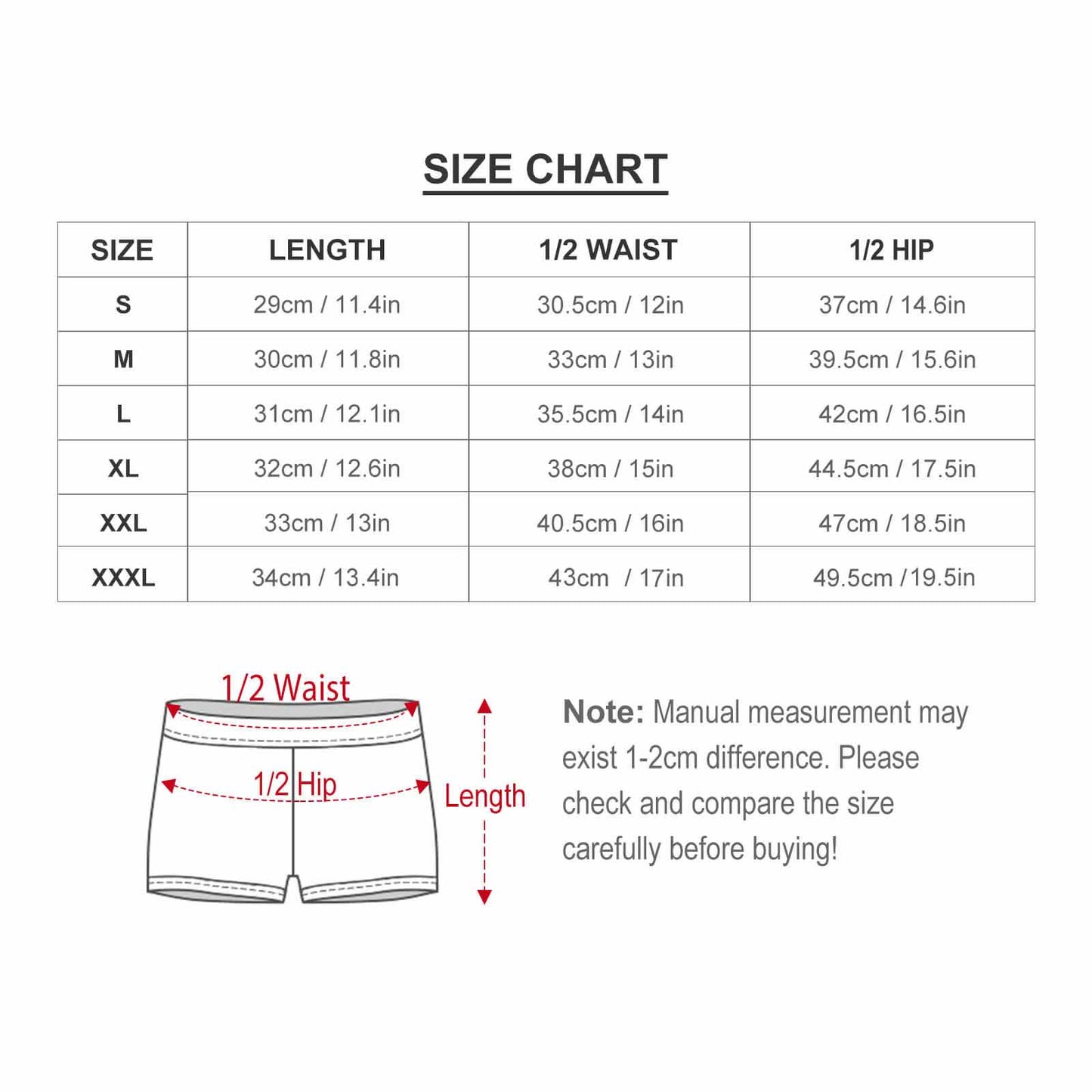 All-Over Print Men's Swimming Trunks