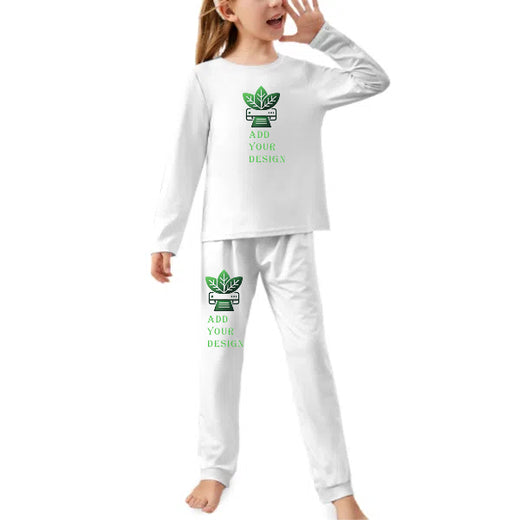 Custom Kids' Soft Pajama Set, All-Over Print - main view