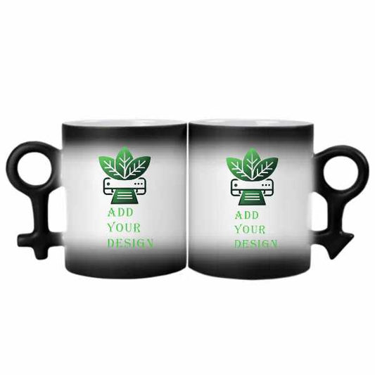 11oz Couples Symbol Discoloration Cup