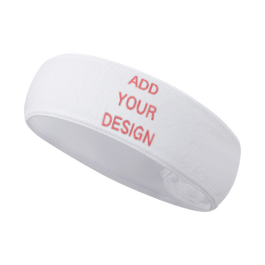 Custom Terry Cloth Sports Headband - main view