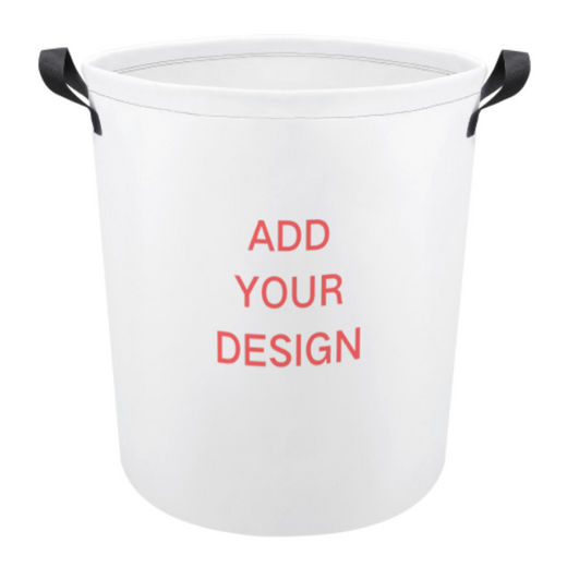 Custom Oxford Cloth Laundry Basket - main view