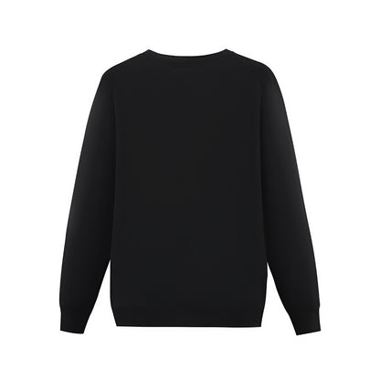 100% Cotton Women's Pullover Sweatshirt (front print)