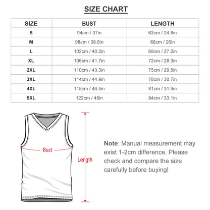 All-Over Print Basketball Vest