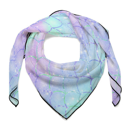 All-Over Print Multi-purpose Silk Scarves