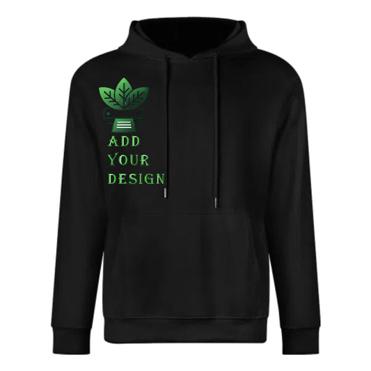 100% Cotton Multicolor Hooded Hoodie (printed front)