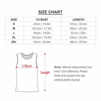 All-Over Print Women's Sports Vest