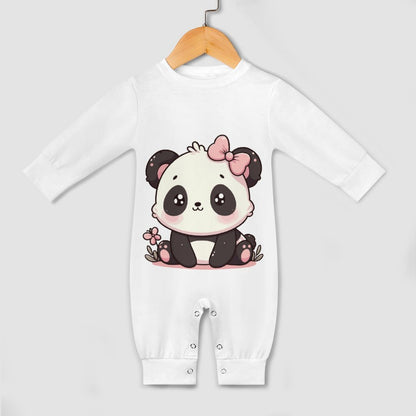 All-Over Print Long Sleeve Baby Bodysuit