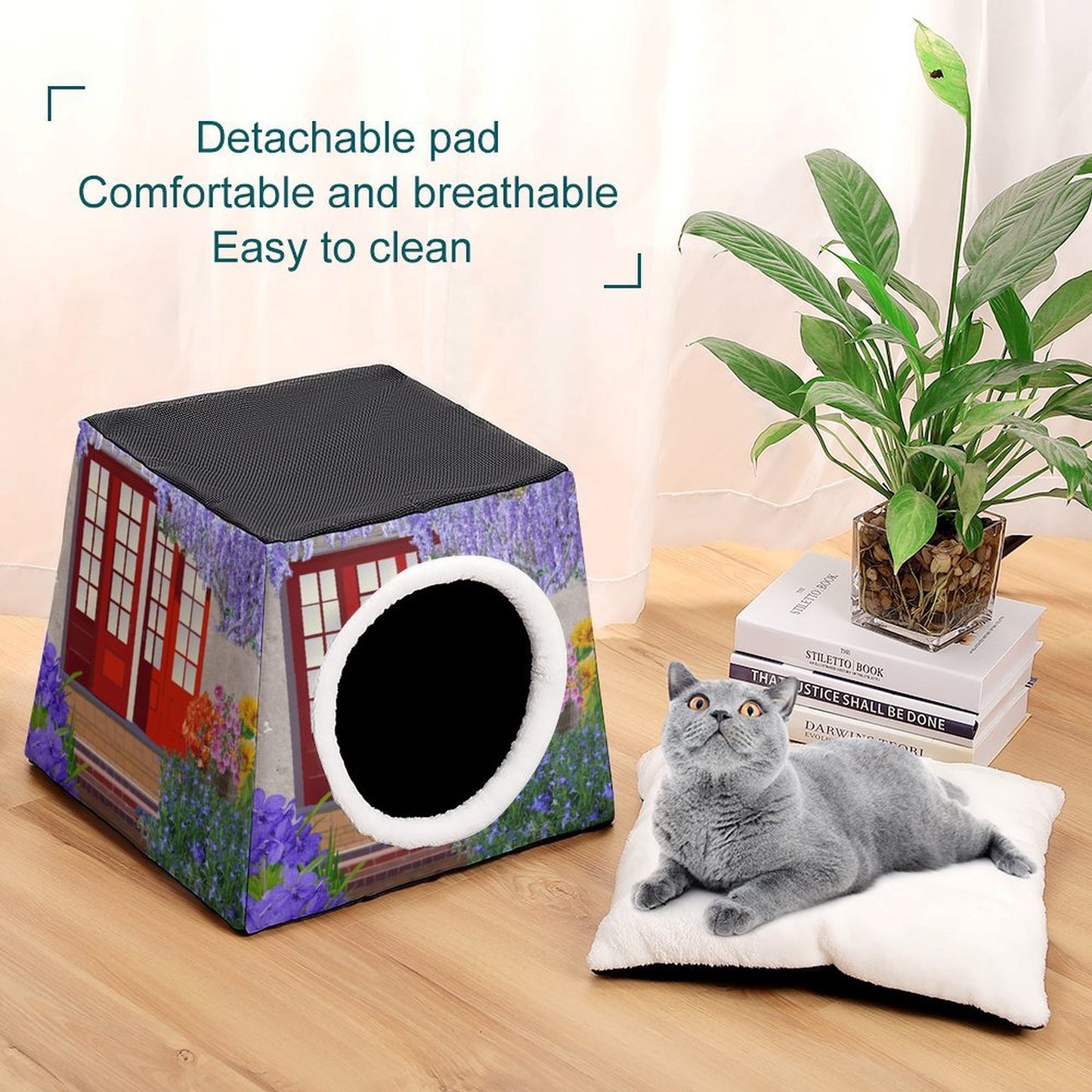 All-Over Print Capsule Pet Kennel