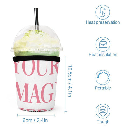 Custom neoprene drink sleeve koozie - product view 2