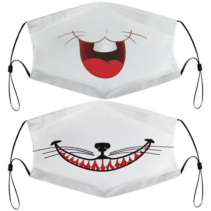 Adult Mask with Filters (2 different patterns)