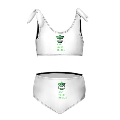 All-Over Print Children's Strappy Swimsuit